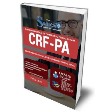 Imagem de Apostila CRF-PA - Agente Administrativo e Auxiliar Administrativo Gera