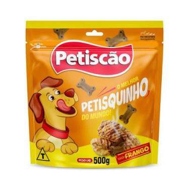 Imagem de Petisquinho Petiscão Tablete sabor Frango 500g