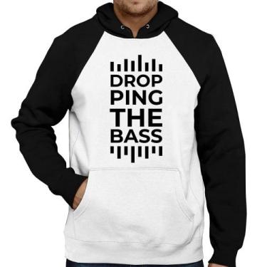 Imagem de Moletom Dropping The Bass - Foca na Moda, Branco, Preto, G