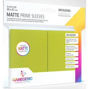 Imagem de Galápagos Jogos Gamegenic: Matte Prime Sleeves (Lima)