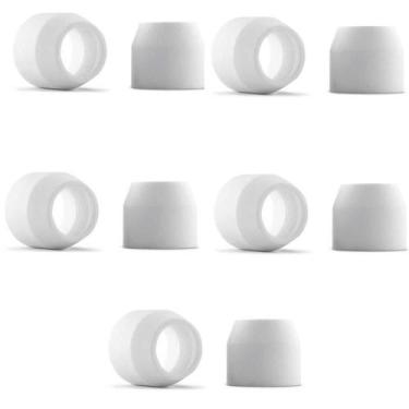 Imagem de Kit 10 Bocal Ceramico P/ Tocha Corte Plasma P80 - Genérico