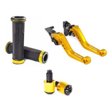 Imagem de Manete Manopla Peso Cb300r Cbx200 Strada Cbx250 Twister - Stark Race, 