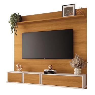 Imagem de Painel Home Suspenso Max TV até 70&quot; Polegadas com 3 Portas