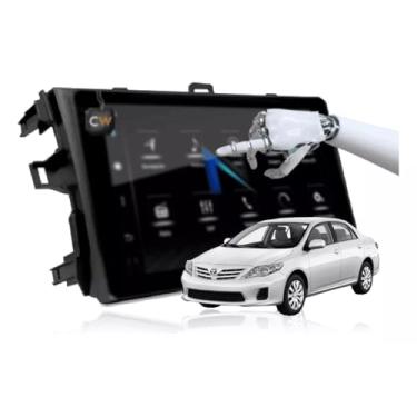 Imagem de Kit Central Multimidia Nimus 9 polegadas Carplay Android Toyota Corola sem difusor 08/14