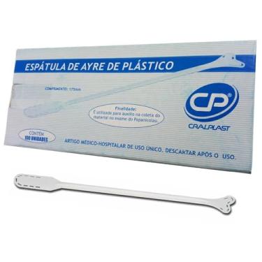 Imagem de Espátula De Ayre Em Plástico A Granel Cral - 100 Unidades