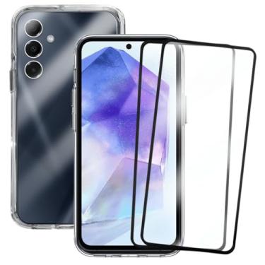 Imagem de Kit Capa Case Capinha e 2 Película 3D Vidro Para Galaxy A55 5G