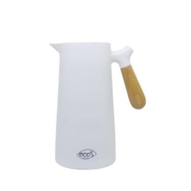 Imagem de Garrafa térmica Cabo de Madeira 1 litro Wood várias cores - Sake Comer