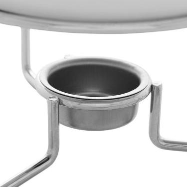 Imagem de Conjunto Rechaud Para Queijo Wolff Gourmet Brie 26373 3 Peças Branco