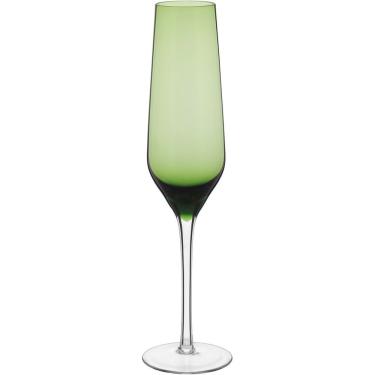 Imagem de Jogo 2 Taças Champanhe Home&co Ballet Vidro 195ml 26x7x7cm Verde