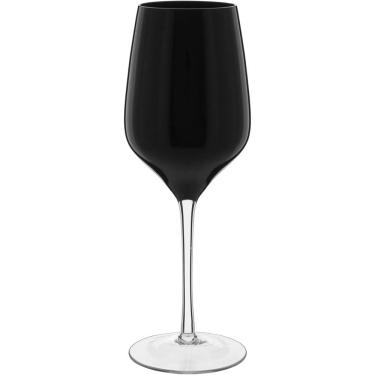 Imagem de Jogo 2 Taças Vinho Home&co Ballet Vidro 460ml 24x9x9cm Preto