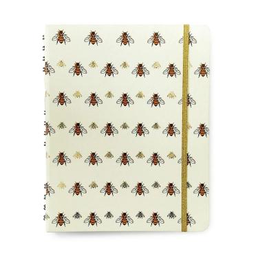 Imagem de Caderno Organizador A4 17x24 Cicero - Pautado & Pontado Melissa Favo De Abelhas