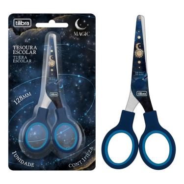 Imagem de Tesoura Escolar Magic Tilibra - 128mm