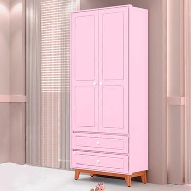 Imagem de Guarda Roupas Infantil 2 portas e 2 gavetas Tuboarte Kevin 100% em MDF