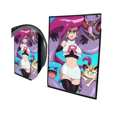 Imagem de P-Pokémon R-Rocket Team Vintage Posters Sticky Vintage Room Home Bar C