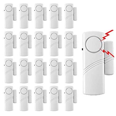 Imagem de Peixiong Pacote Com 20 Alarmes Para Portas E Janelas, Sensor Segurança Infantil, Sistema De Residencial Piscina, Garagem, Apartamento, Dormitório, Trailer Escritório
