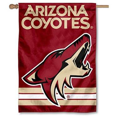 Imagem de Bandeira de jardim dupla face WinCraft Phoenix Coyotes