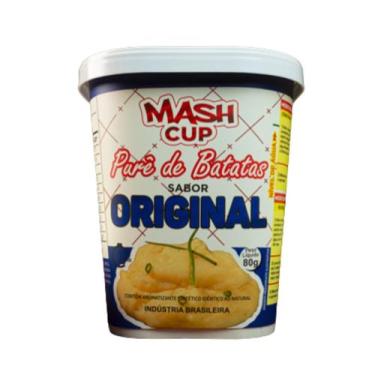 Imagem de Purê de Batata Instantâneo Mash Cups 80g  Kit Econômico com 5 Unidades