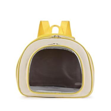 Imagem de IEUDNS Mochila para transporte de gatos, bolsa de viagem respirável com alça, mochila para animais de estimação para gatinhos, caminhadas, cães pequenos,