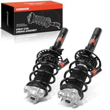 Imagem de A-Premium Conjunto Completo De Amortecedor Dianteiro E Mola Helicoidal Compatível Com Bmw X3 2018-2020, X4 2019-2021, 2 Peças