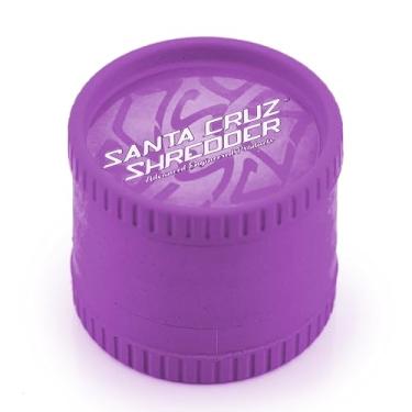 Imagem de Santa Cruz Shredder Moedor para Ervas com Parte Superior Serrilhada para Uma Pegada Mais Forte, 3 Peças, 2,2" (Roxo)