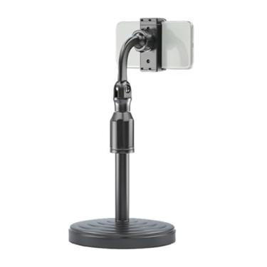 Imagem de Suporte Tripé Para Mesa Celular Mini Pedestal Ajustável 360°-Aplicável a smartphones