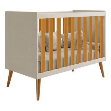 Imagem de Berço Reller mini cama americano isis - 4 Cores. - MoveBrinque, Areia/