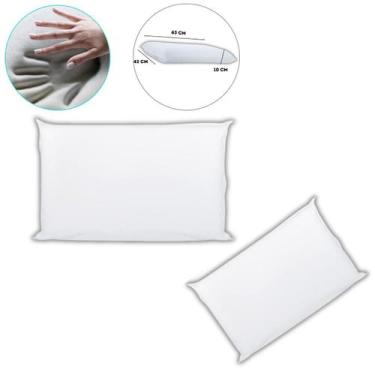 Imagem de Travesseiro Viscoelástico Basic Sky Antiácaro, Hipoalergênico e Termos