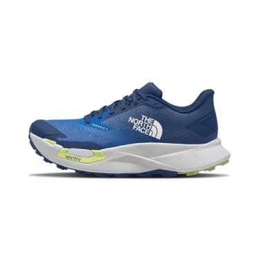 Imagem de THE NORTH FACE Tênis de corrida masculino Vectiv Enduris 4 Trail | Sola de borracha, travas de alta tração de 4 mm, Azul herói/neblina solar, 41