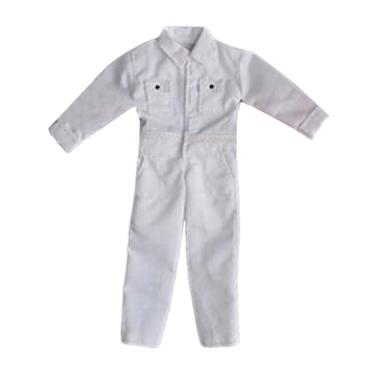 Imagem de JWQFBC Roupas para Bonecos de ação em Escala 1/12, Fantasias de Boneca, Macacões, Roupas Casuais, Roupas em Miniatura, Uniformes para Bonecos Masculinos em, Branco