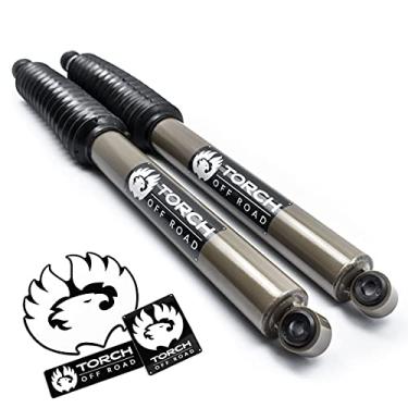 Imagem de Amortecedores traseiros estendidos TORCH (para um elevador de 5.1 cm-10.2 cm) para Toyota Tacoma 4X4 RWD SR5 TRD 2005-2023 apenas modelos