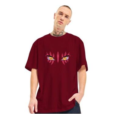 Imagem de Camiseta Unissex Oversized Akaza Demon Slayer Anime Streetwear - FLS.C