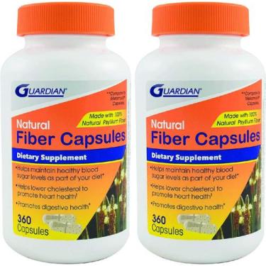 Imagem de Suplemento Guardian Psyllium Fiber Capsules 720 cápsulas
