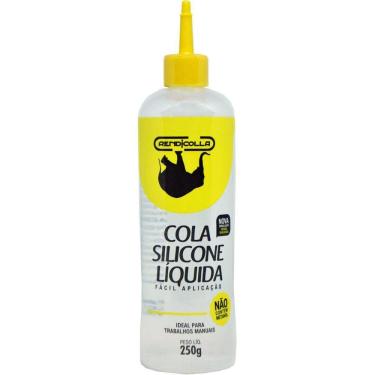 Imagem de Cola Para Artesanato Silicone Liquido 250Grs.