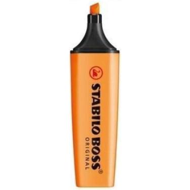 Imagem de Kit Caneta Marca Texto Stabilo Boss Neon - 4 Unidades