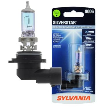 Imagem de SYLVANIA - 9006 SilverStar - High Performance Halogen Headlight Bulb, High Beam, Low Beam and Fog Replacement Bulb, Brighter Downroad with Whiter Light (Contains 1 Bulb)