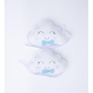 Imagem de Prendedor de cortina nuvem bebe decoração quarto bebe - PINGENTE CORTI