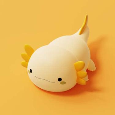 Imagem de Luz noturna DREAMING MY DREAM Axolotl para crianças LED recarregável