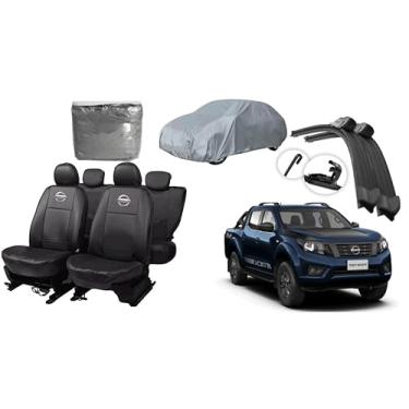 Imagem de Capa de couro +Capa de cobrir + Limpador de para - brisa - Nissan frontier 20-24