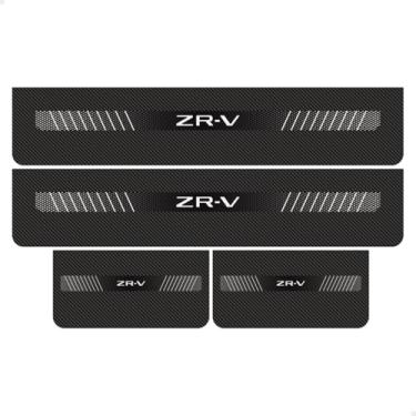 Imagem de SPORTINOX, Soleira Porta Para Zrv 2025 Fibra Carbono Adesivo Protetor