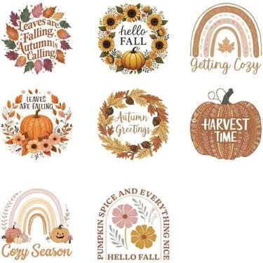 Imagem de Um pacote de 5 adesivos aleatórios de cristal multiadesivos para presentes de Natal/Halloween/aniversário (cada um contém 8 padrões)