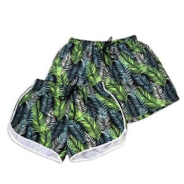 Imagem de Kit de Bermuda Casal Praia Florido-Masculino