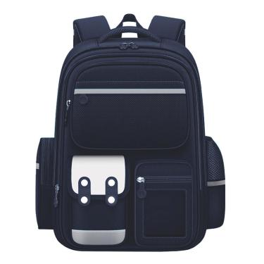 Imagem de Mochila Escolar Juvenil Menino Menina Grande Para Estudante Reforçada-Unissex