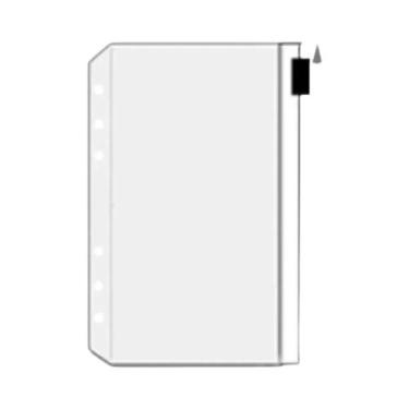 Imagem de Capa De Caderno Transparente A5 A6 A7 Com Zíper Para Caderno De Folhas