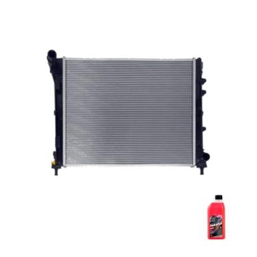 Imagem de Kit Radiador 500 1.4 8/16V Com Aditivo Paraflu Rosa Pronto Uso 1L