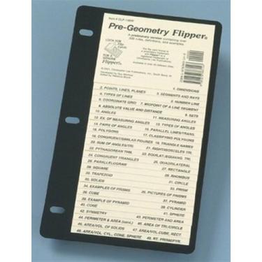 Imagem de Tabela de guia de estudo flip up da pré-geometria
