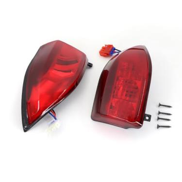 Imagem de DIYOLFALL Lanterna traseira de LED para carrinho de golfe para modelos Club Car Precedent 2004 Up and Tempo 2018 Up, luzes de substituição para motorista e passageiro, 12 V, 3 fios