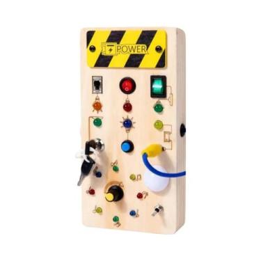 Imagem de Tabuleiro Sensorial De Madeira Montessori Para Crianças, Brinquedos De