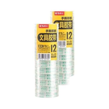 Imagem de Fita Adesiva Transparente Cristalina Para Dispensador 6/8/12/24/36/120