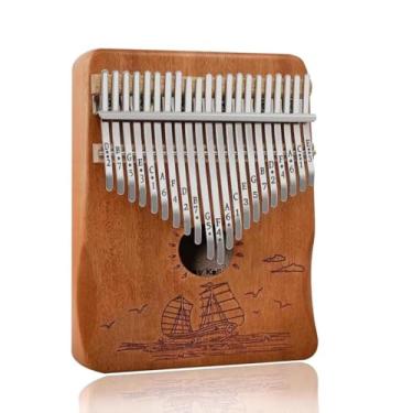 Imagem de Kalimba 21 teclas, Calimba, Piano de polegar portátil Kalimba Piano polegar para adultos, crianças e iniciantes