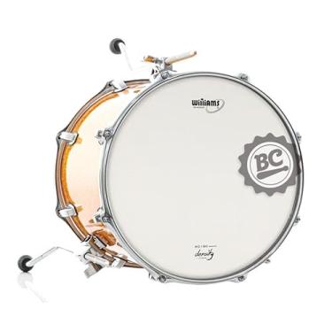 Imagem de Pele Williams Density WC1SC Coated com Anel 18¨ Bumbo Porosa com Anel Abafador WC1SC-250-18